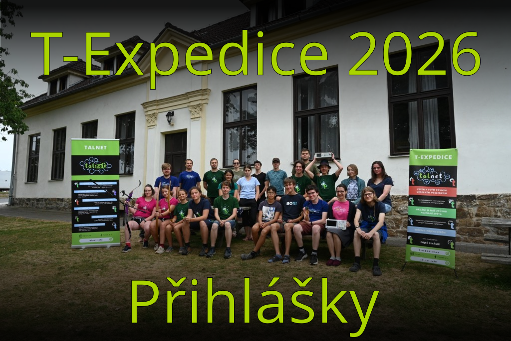 T-Expedice 2026: přihlášky do sekcí!